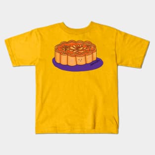 Round Round Mid Autumn Mooncake Kids T-Shirt